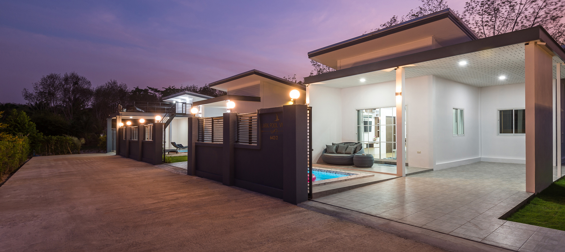 to Lark Pool Villa